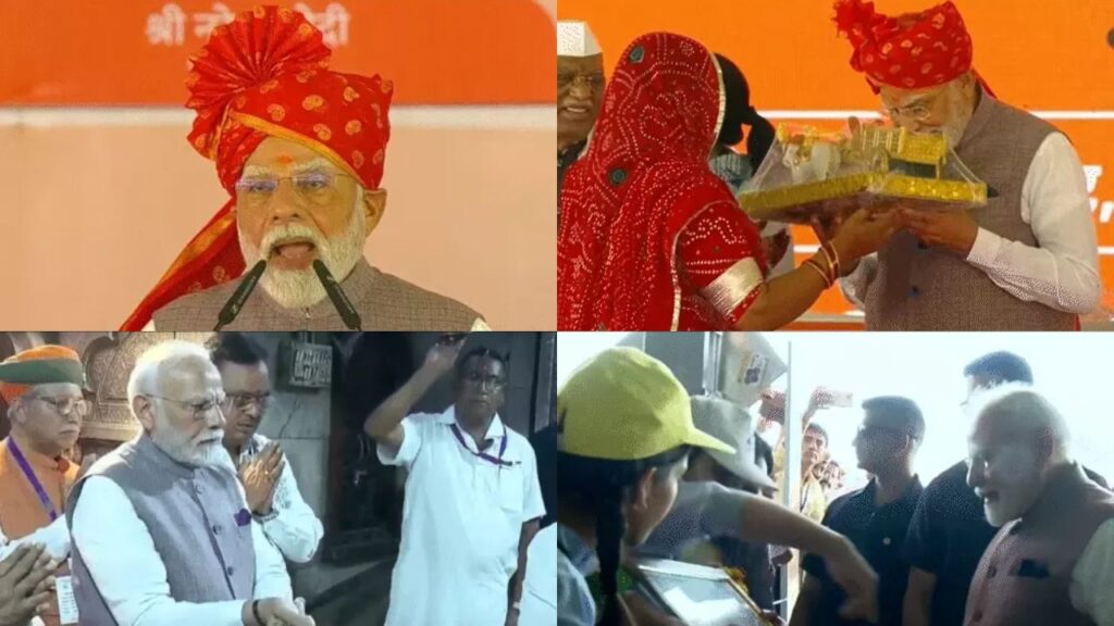 बीकानेर दौरे पर PM: करणी माता मंदिर में की पूजा, 103 अमृत भारत स्टेशनों का किया उद्घाटन