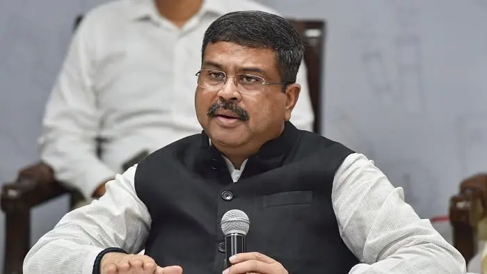 Union Minister Dharmendra Pradhan hit back at Congress