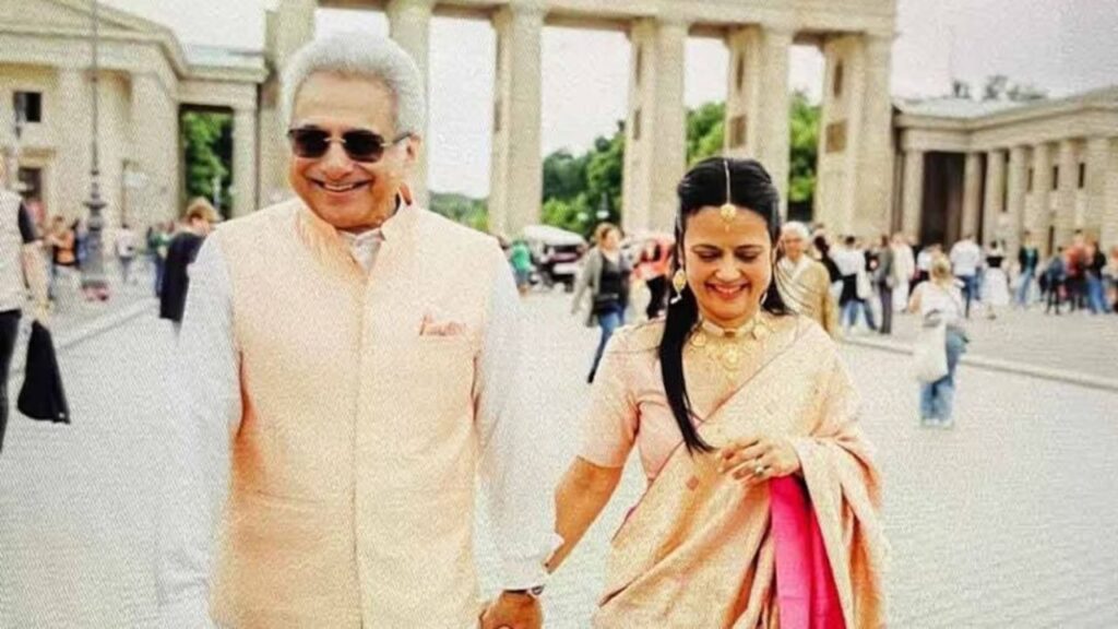 65 साल के पिनाकी मिश्रा-50 साल की महुआ मोइत्रा, जर्मनी में गुपचुप रचाया ब्याह