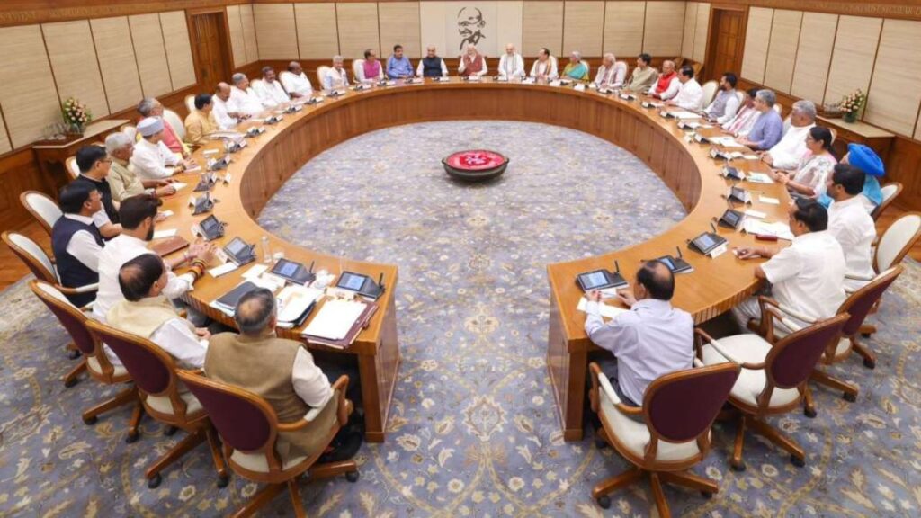 Modi Cabinet Meeting
