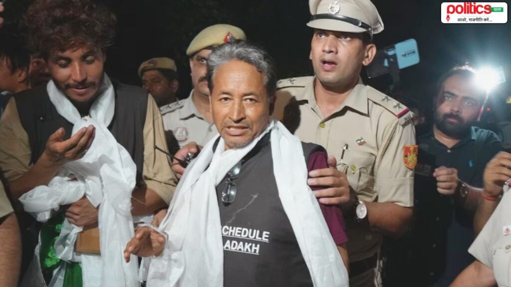 नेपाल की राह पर लेह! सोनम वांगचुक NSA के तहत अरेस्ट, हालात तनावपूर्ण-कर्फ्यू लागू