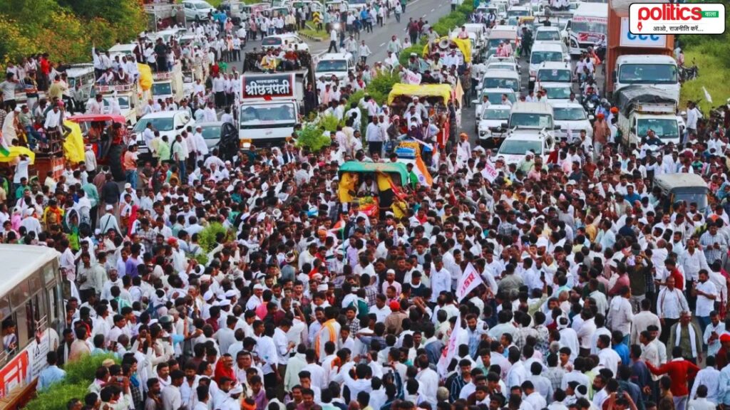 नागपुर में किसानों का प्रदर्शन: कर्ज माफी और बोनस की मांग तेज, ट्रेनें रोकने की भी दी चेतावनी