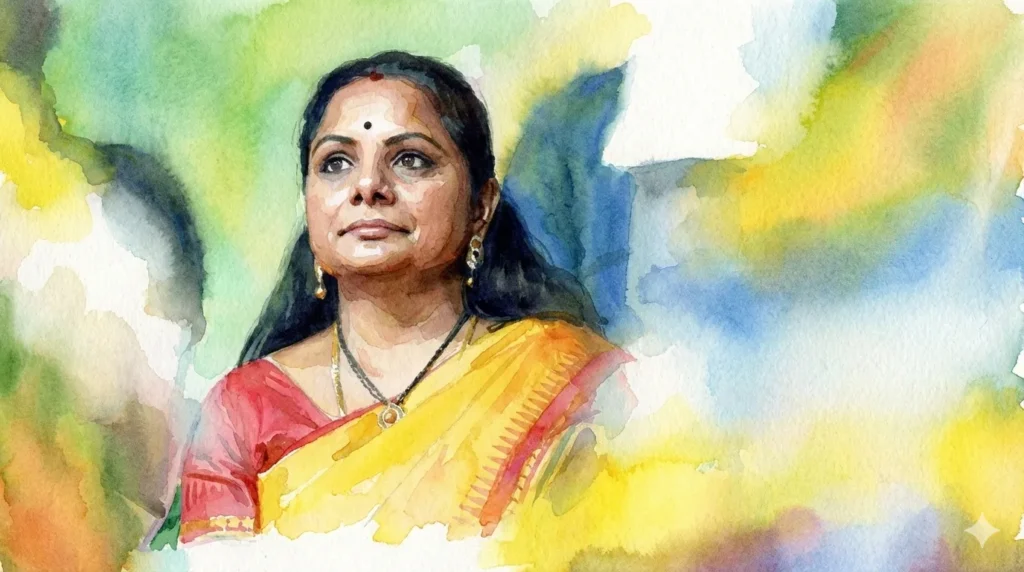 telangana kcr kkavita