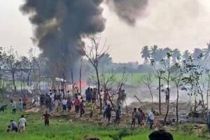 आंध्र प्रदेश में भीषण हादसा: काकीनाडा के पास पटाखा फैक्ट्री में विस्फोट, 18 की मौत