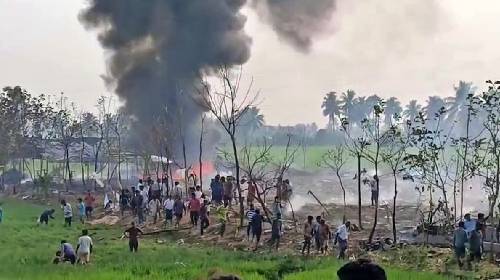 आंध्र प्रदेश में भीषण हादसा: काकीनाडा के पास पटाखा फैक्ट्री में विस्फोट, 18 की मौत