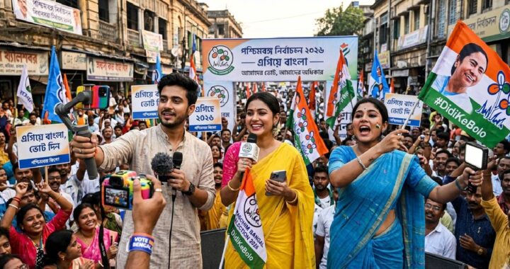 पश्चिम बंगाल चुनाव में इन्फ्लुएंसर्स को एक रील के 80000 रुपये!