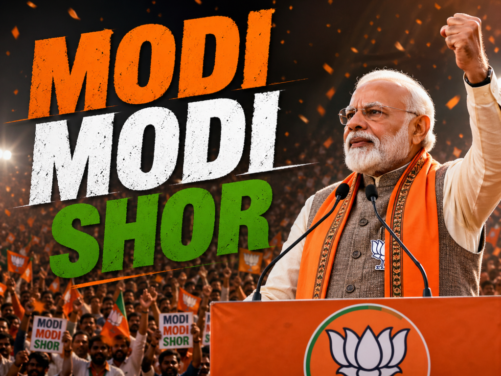 It is the insulated opposition that is boosting Modi's strength and popularity.