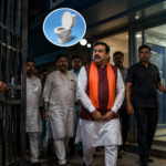 नेता जी को लगी सुसु… और बैंक खुल गया!