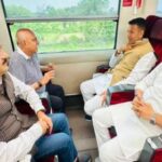 मुसाफिर दो, सफर एक, रास्ता एक, मंजिल एक…जब ट्रेन में हुई जीतू पटवारी और खण्डेलवाल की मुलाकात!