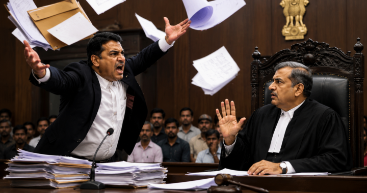 फाइलें हवा में उछालीं….जज को कहा ‘माई ज्यूडिशियल सर्वेंट’ जानें कोर्ट की अवमानना पर क्या कहता है कानून