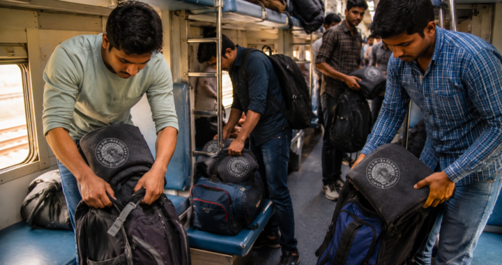 एसी कोच के बाबू साहब निकले चोर! चादर, कंबल और तौलिए चुराकर रेलवे को लगा दी 100 करोड़ की चपत
