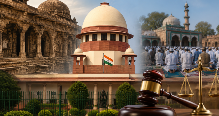 भोजशाला विवाद: SC का केंद्र और एमपी सरकार को नोटिस, नमाज के लिए अलग जगह देने के निर्देश