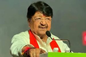 बेखौफ मंत्री कैलाश विजयवर्गीय को मीडिया के सामने सांप सूंघ गया…..