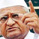 विद्यार्थियों के समर्थन में उतरे अन्ना हजारे, रखा मौन व्रत….