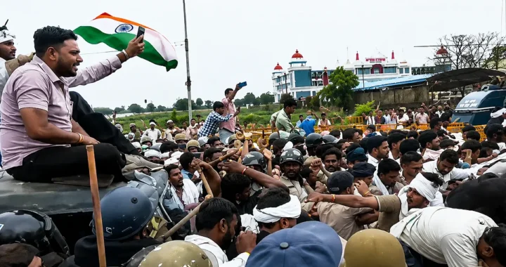 भोपाल किसान आंदोलन: मूंग खरीदी को लेकर मुख्यमंत्री आवास घेराव के लिए कूच