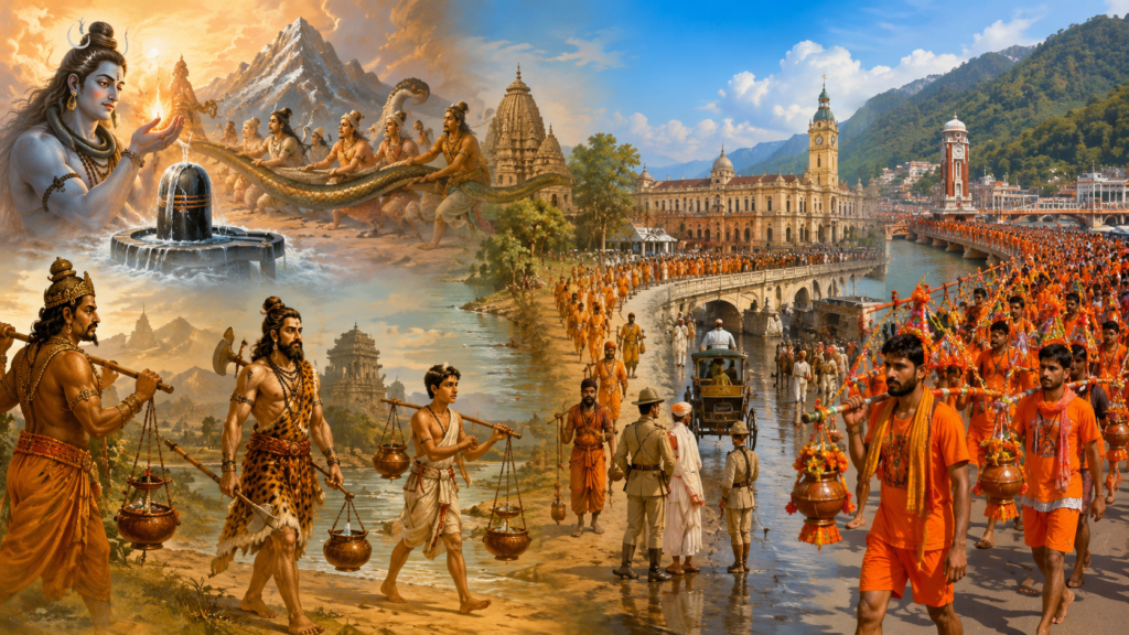 काँवड़ यात्रा का इतिहास