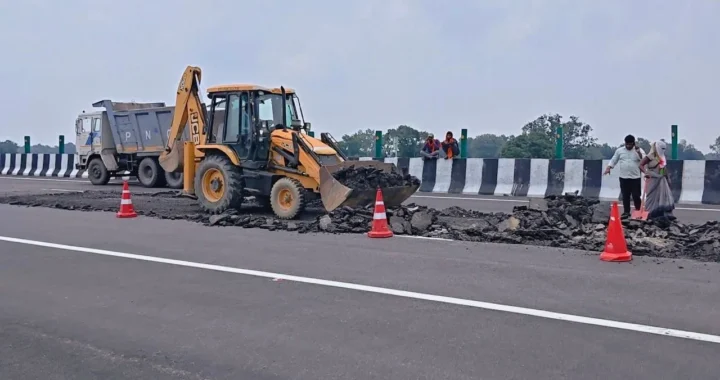 4700 करोड़ की लागत से बना एक्सप्रेस-वे, 47 दिन भी नहीं टिक सका…18 दिन में ही 84 जगह धंसा!