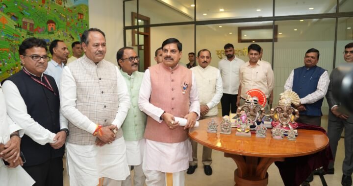 ख्यमंत्री डॉ. मोहन यादव ने “माटी गणेश – सिद्ध गणेश” अभियान का शुभारंभ किया