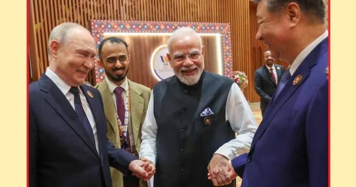हाथ में हाथ, चेहरे पर मुस्कान… BRICS से PM मोदी, पुतिन और जिनपिंग की आई खास तस्वीर