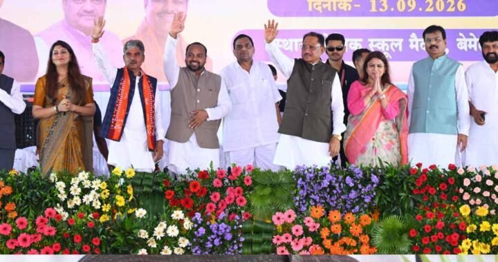 रायपुर : जीवन के प्रत्येक क्षेत्र में आगे बढ़ने का सबसे सशक्त माध्यम है शिक्षा: मुख्यमंत्री विष्णु देव साय