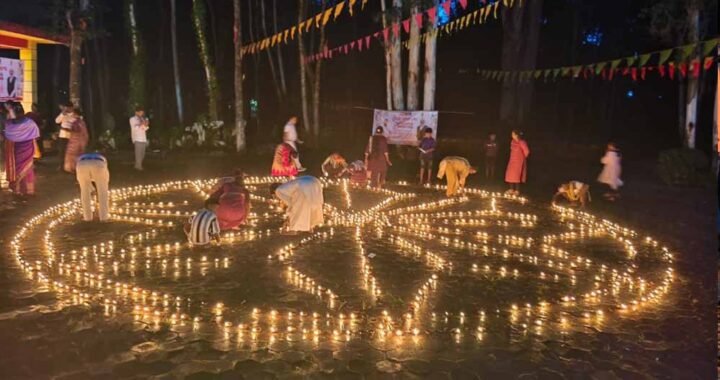 ‘आशीर्वाद का दीया’ से जगमगाया रायगढ़, सिंदूर पार्क में 40 हजार से अधिक दीप प्रज्वलित