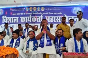 घोसी से BSP ने अजय जायसवाल को बनाया प्रभारी प्रत्याशी, हाल ही में छोड़ी थी BJP; कार्यकर्ता सम्मेलन में ऐलान