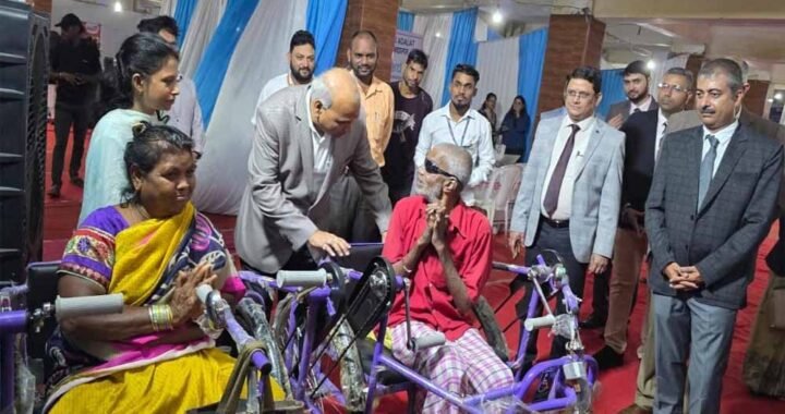 सेवा की कहानी: सहायक उपकरणों से दिव्यांगजनों को मिला संबल, आत्मनिर्भरता की ओर बढ़ा कदम