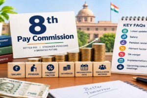 8th Pay Commission: पेंशनर्स ने ₹45 हजार न्यूनतम पेंशन की मांग उठाई