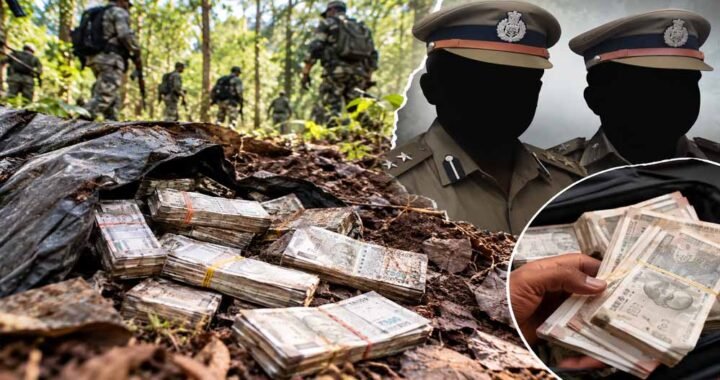 कांकेर में माओवादी डंप से मिले ₹20 लाख गायब, दो DSP पर बांटने का आरोप