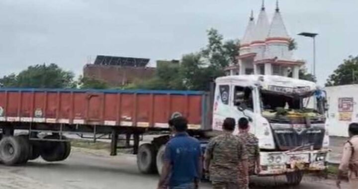 मुरैना में कृष्ण जन्मोत्सव से लौट रही 3 महिलाओं को ट्रक ने कुचला, मौके पर मौत