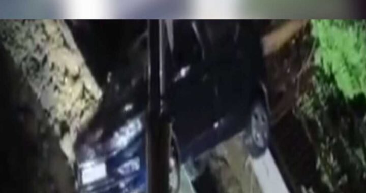 भोपाल में जमीन धंसी, कई कारें दबीं; 8 मंजिला बिल्डिंग की नींव पर भी मंडराया खतरा