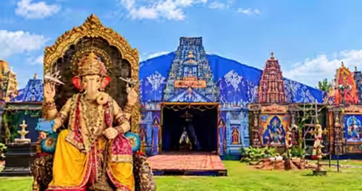 दिल्ली में आज से गणपति उत्सव की धूम, लालबाग के राजा की तर्ज पर सजे भव्य पंडाल