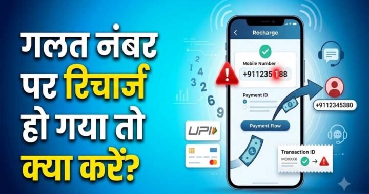 गलत नंबर पर हो गया मोबाइल रिचार्ज? ऐसे मिलेगा पूरा रिफंड, जानें पैसे वापस पाने का तरीका