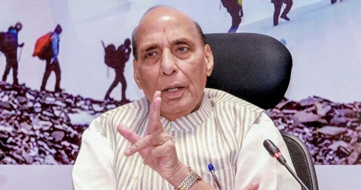 राजनाथ सिंह की पाकिस्तान को दो टूक, बोले- शांति चाहते हैं, कमजोरी न समझे कोई