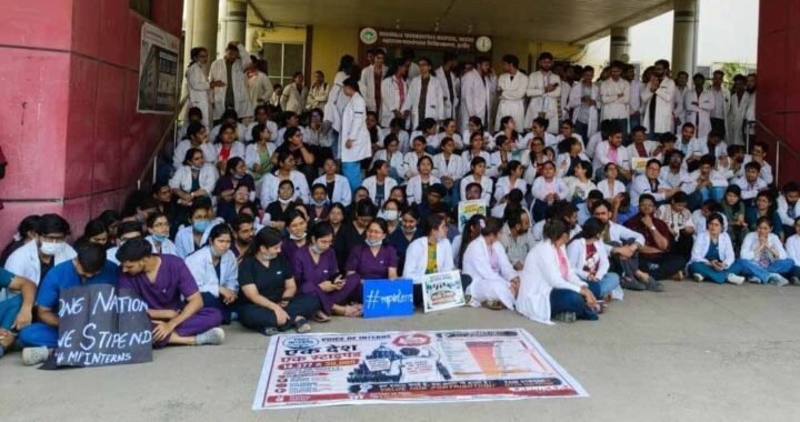इंदौर में ‘वन नेशन-वन स्टाइपेंड’ पर आर-पार, MY अस्पताल में जूनियर डॉक्टरों की हड़ताल से सेवाएं प्रभावित