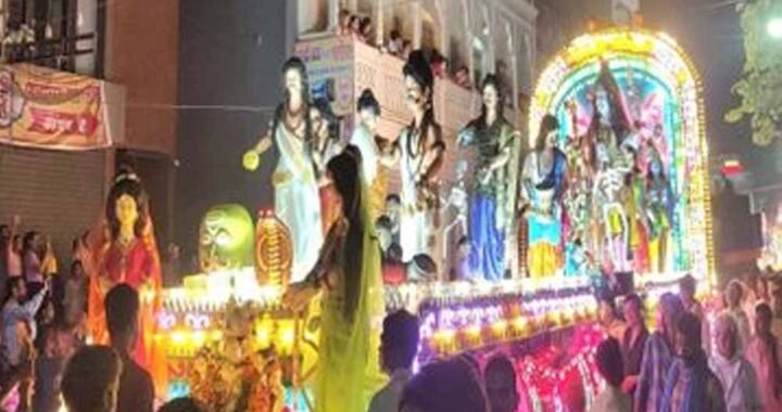 रायपुर में गणेश झांकी को लेकर नई व्यवस्था, सड़क के एक हिस्से में ही बनेंगे स्वागत मंच