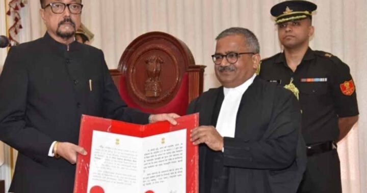 CG के मुख्य न्यायाधीश जस्टिस महापात्र बोले- मां महामाया की भूमि पर आना मेरा सौभाग्य