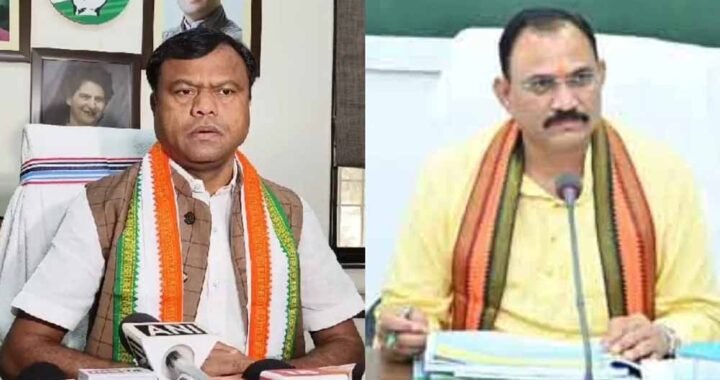 स्वास्थ्य मंत्री का दीपक बैज पर पलटवार, बोले- अस्पताल चलने को तैयार