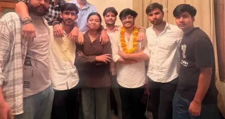 DU छात्रसंघ चुनाव में छत्तीसगढ़ के पीयूष जायसवाल की जीत, 674 वोटों से बने विजेता
