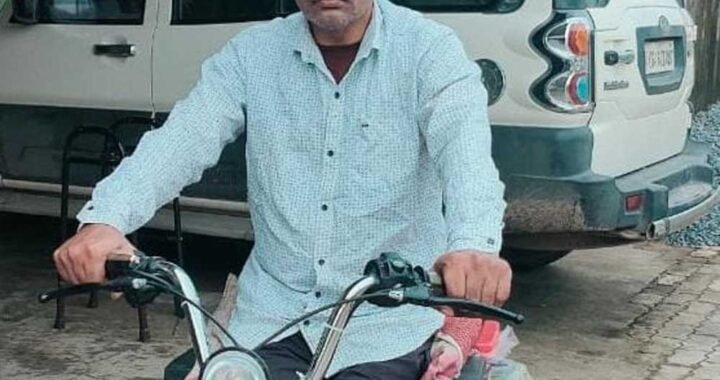 मंत्री  लक्ष्मी राजवाड़े की संवेदनशील पहल: आवेदन के 48 घंटे के भीतर दिव्यांग विष्णु लाल यादव को मिली इलेक्ट्रिक स्कूटी