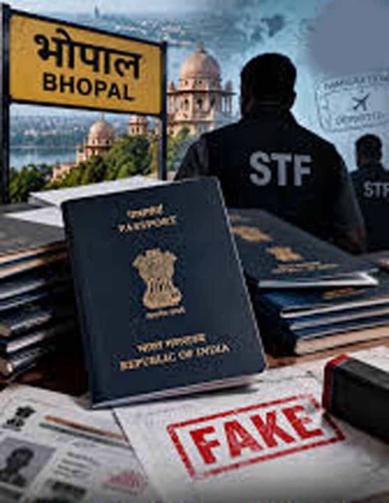भोपाल-डबरा से बने 70 से ज्यादा फर्जी पासपोर्ट, STF की रडार पर 15 अफसर-पुलिसकर्मी