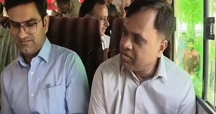 रीवा कलेक्टर बिना फिटनेस-परमिट वाली बस से पहुंचे कार्यक्रम, जांच के बाद बस सीज