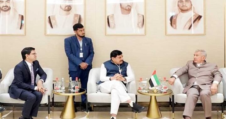 मुख्यमंत्री डॉ. यादव ने तातारस्तान के प्रमुख एच.ई. रुस्तम मिन्निखानोव से की मुलाकात