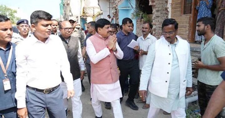 मुख्यमंत्री डॉ. यादव ने पैदल भ्रमण कर सिंहस्थ :2028 के विकास कार्यों का लिया जायजा