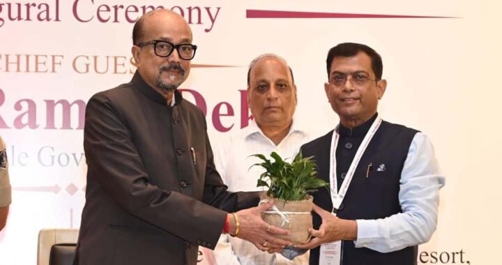 नवा रायपुर में राज्य निर्वाचन आयुक्तों के 32वें अखिल भारतीय सम्मेलन का राज्यपालरामेन डेका ने किया शुभारंभ