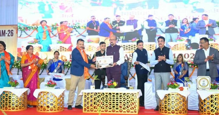 राज्यपाल  रमेन डेका ‘द्रोणाचार्य संगम-2026’ में हुए शामिल, कहा-समय का सदुपयोग और परिश्रम ही सफलता की कुंजी