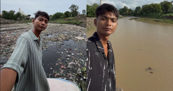 अजनार नदी की सफाई के वायरल दावे पर, बिट्टू तबाही सवालों के घेरे में