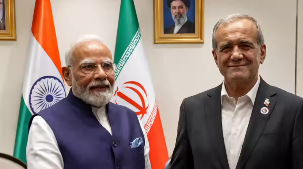 Modi Pezeshkian Meeting