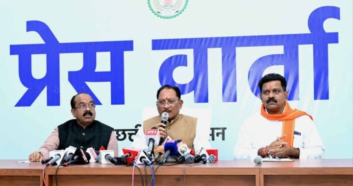 छत्तीसगढ़ कैबिनेट के बड़े फैसले: पूर्व अग्निवीरों को आरक्षक भर्ती में मिलेगा मौका, विभाग का नाम भी बदलेगा