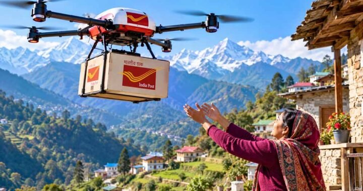 हिमाचल में ड्रोन से पहुंचेंगे चिट्ठी-पार्सल, इंडिया पोस्ट का बड़ा प्लान; 110 रूट पर शुरू होगी डिलीवरी